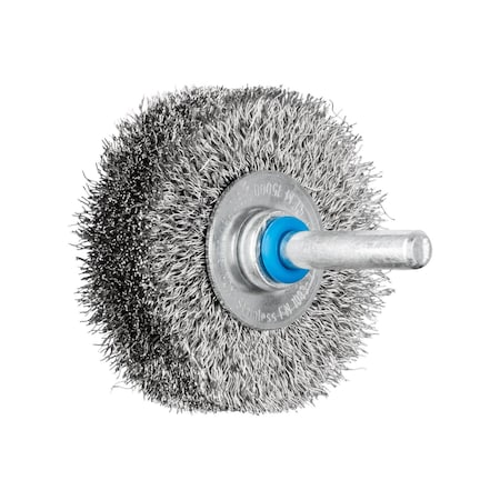 Pferd Crimped Shank, Wheel Brush, .008SS Wire, 2 82951